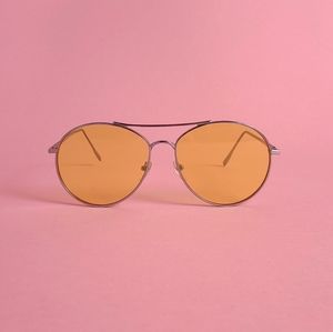 Fashion yellow sunglasses